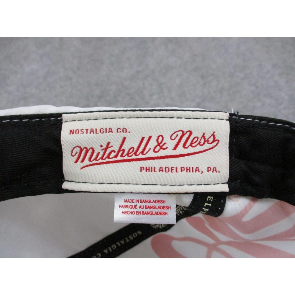 KITH Hat Cap Strap Back Mens White Red Coca Cola Mitchell Ness Panel Nylon - Picture 14 of 16